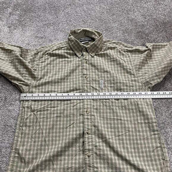 Columbia Flannel Shirt Mens Medium Multicolor Plaid Button Down Long Sleeve Top - Picture 6 of 10